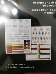 Happy Planner Undated Daily Calendar Extension 3 Months Dried Florals 282 pcs