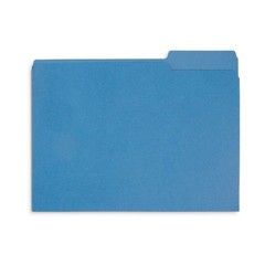 Blue Summit Supplies File Folders – Letter Size, 1/3