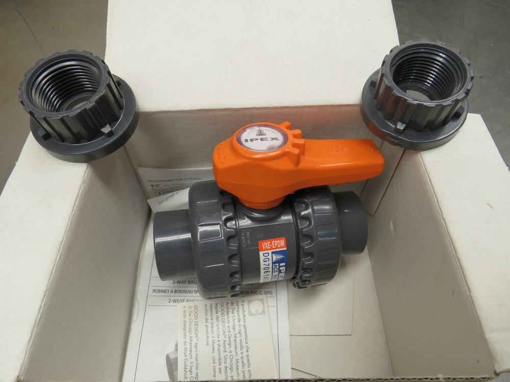 IPEX 353003 VXE True Union Ball Valve 3/4″ VXEBV104