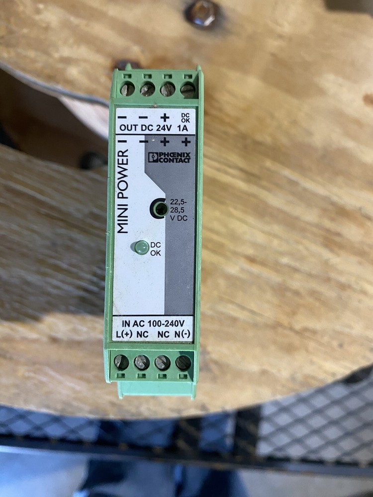 Phoenix Contact Mini-PS-100-240AC/24DC/1 24VDC Mini-Power Supply Pullout
