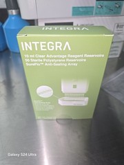 Integra Reagent Reservoir Clear Advantage 10 ml Sterile 200 Reservoirs #4372