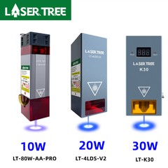 30W 20W 10W Optical Power Laser Module Kit for Laser Cutting Engraver DIY Tool