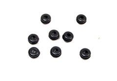 8 Pack Brand NEW Genuine ProCraft 1/8″ Black Rubber Grommets RG125/250