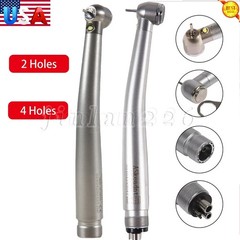 PANA MAX Pieza Mano Dental de Alta Velocidad Turbina Aire Pulsador 2/4H w/ LED