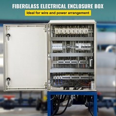 Heavy Gauge Fiberglass Housing 60x40x23cm with Seals