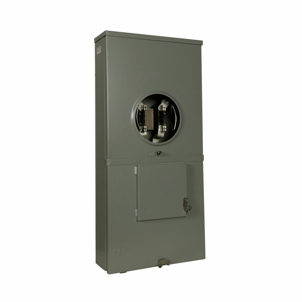 Eaton 150A Residential Meter MBB150BTSG 120/240V 1PH 4-Jaw AL Bus NEMA 3R