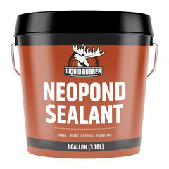 Neopond Sealant 1 Gal. Black Waterproof Pond Sealer – Fish & Plant Safe Coating