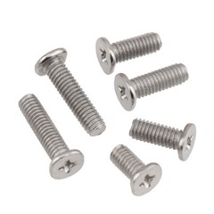 Big Thin Flat Cross Head screw M2M2.5M3M4 Ni-plated/Black Zinc CM