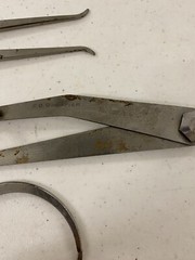 Lot Of 7 Vintage L.S. Starrett The L.S.S.Co Spring Outside Caliper Lot FREE SHIP