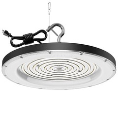 6 Pack 300W UFO Led High Bay Light Commercial Industrial Warehouse Shop Lights