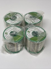 SN100C NC601 Lead Free Solder Wire, .048″, 3% Flux, FCT, Lot Of 4, (1 Lb Spools)