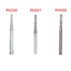 Dental Carbide Bur Friction Grip FG Round 557 330 For High Speed Handpiece A