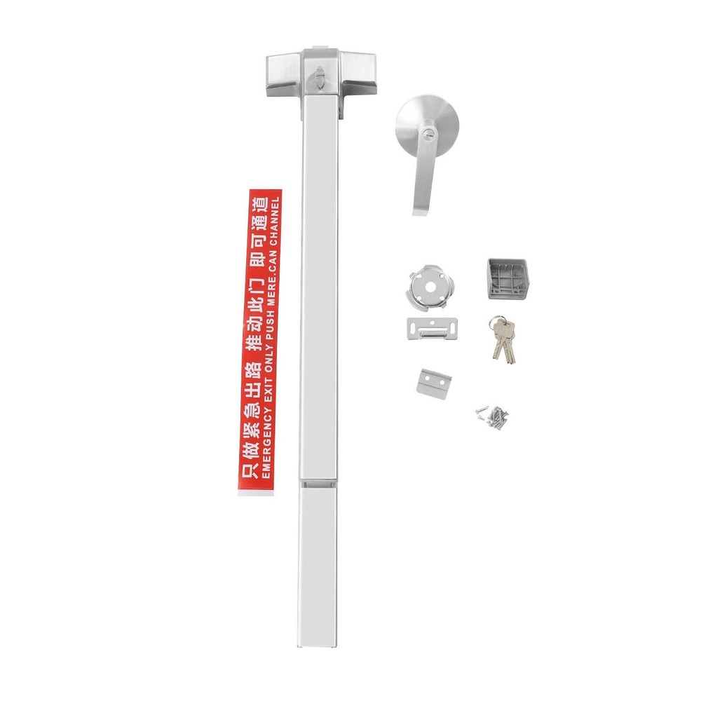Panic Exit Device Emergency Lock Hardware Latches Door Push Bar Heavy Duty 31″