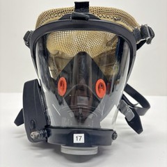 Honeywell Titan SCBA Full Face Firefighter Respirator Gas Mask Voice Amp Size M