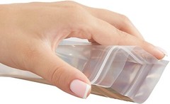 1000 QTY 5″x7″ Holographic Smell Proof Mylar Bags Resealable Packaging Zip Lock