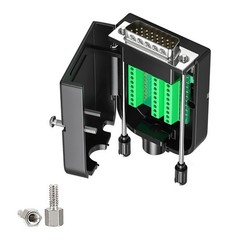 1* DB26 Male Adapter To PCB Terminal Signals Module Board Connector 26Pin