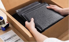 100 #2 8.5×12 Black Poly Bubble Padded Envelopes Mailers Shipping Case 8.5″x12″