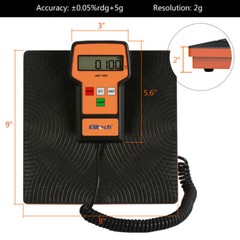 Elitech Digital Refrigerant Charging Weight Scale HVAC Scale 110Lbs LMC-100F+