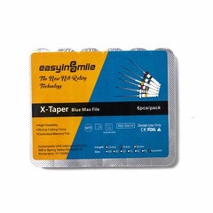 6pcs Easyinsmile Dental Endo NITI Rotary Files SX-F3 Endodontic Files 25MM