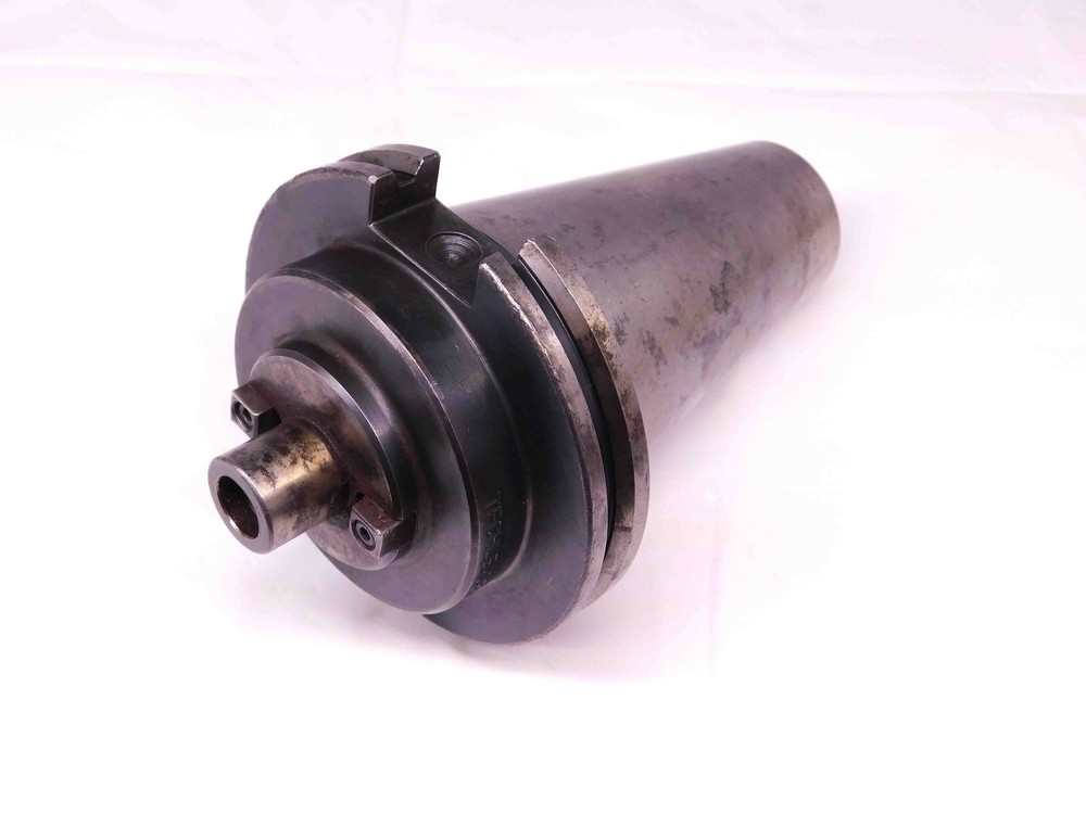 CAT50 TECHLEADER 3/4 PILOT O.D. 5/16 KEY FACE MILL TOOL HOLDER CT50-SM3/4-1.50