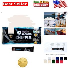 Oyster White All-in-One Marine Epoxy Putty for Effortless Fiberglass Repairs