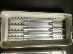 S&N Echelon Rigid Reamer Set Tray 7136-6002 Hip System Used *READ DESCRIPTION*