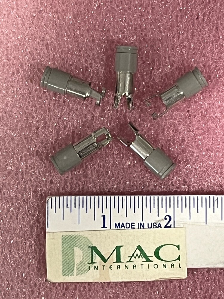 0031.1666 FUSEHOLDER CAP 6.33 X 32MM GREY SCHURTER (LOT OF 5)