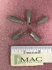 0031.1666 FUSEHOLDER CAP 6.33 X 32MM GREY SCHURTER (LOT OF 5)