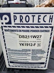 2LB + Protech Polyester Pearl White/Oyster White powder coat Yk1912-f