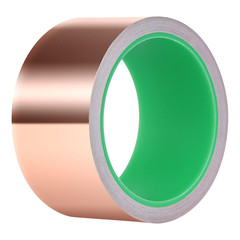 Copper Foil Tape with Conductive Adhesive for Guitar & EMI Shielding (2 x 33)