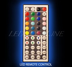 24″ Floating Wall Shelf Display with Color Changing L.E.D. Lights
