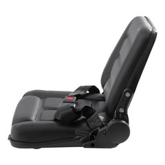 NEW UNIVERSAL FORKLIFT SEAT FITS CLARK CAT HYSTER YALE TOYOTA MITSUBISHI BLACK