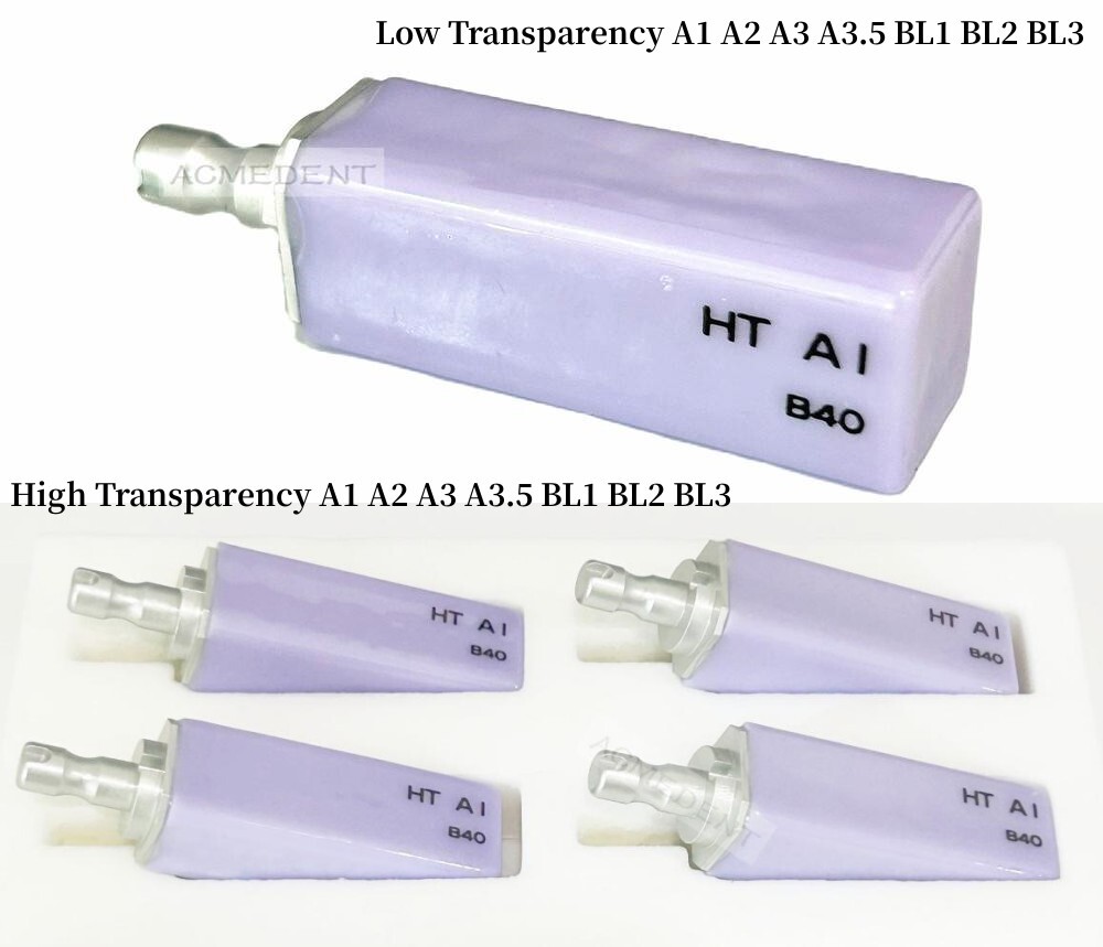 Dental Glass Ceramic Block B40 Bridge HT LT BL Blocks Chairside Restoration