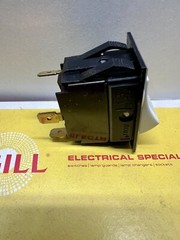 McGill Illuminated On/Off 3 Prong Rocker Switch 0851-1301 New Old Stock Open Box