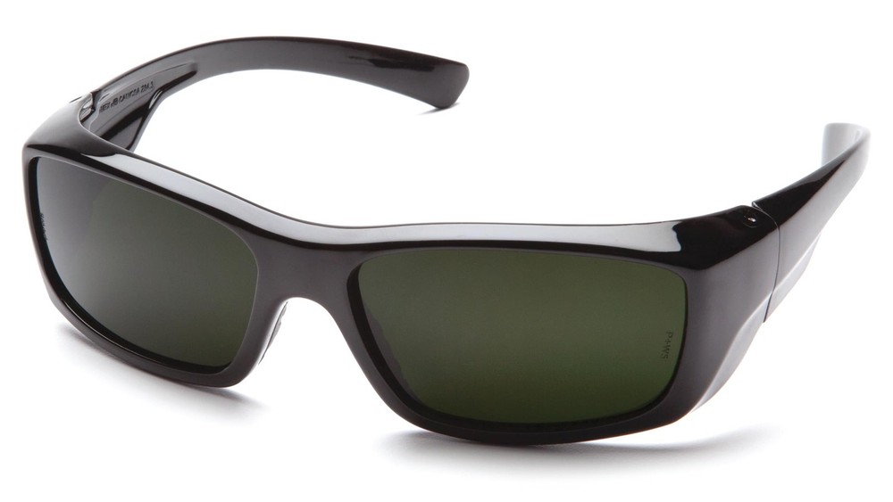 Pyramex Safety Shade 3.0 1 Count (Pack of 1), Ir 5.0 Filter Lens/ Black Frame