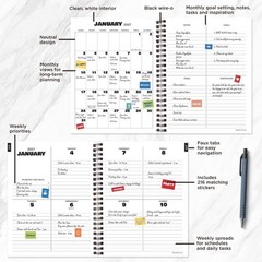 TF Publishing 2027 Maxine Medium Weekly Monthly Planner