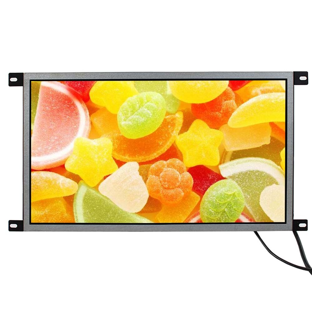 15.6inch 1920×1080 1000nit Outdoor LCD Screen HD DVI VGA LCD Board Metal Casse