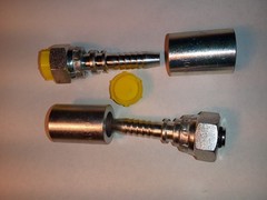 M16 x 1.5 Metric hydraulic fitting Straight Swivel Femal, 20411-16-06 & 00110-06
