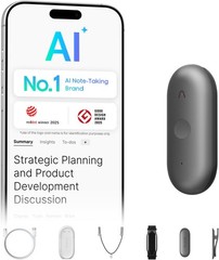 Plaud NotePin + Note Pro AI Voice Recorder Combo