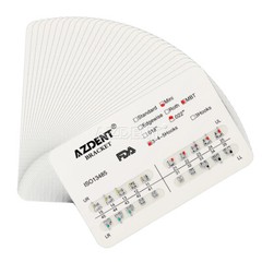 US AZDENT Dental Orthodontic Metal Brackets Braces Mini MBT.022 Hooks 3-4-5