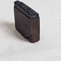 Vintage Decorative Scroll Accent Letterpress Printing Wood Block. T-185