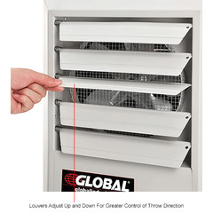Vertical Or Horizontal Downflow Unit Heater 5KW 480V 3 Phase