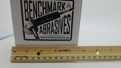 10Pk Benchmark Abrasives 4.5″x 7/8″ High Density Jumbo Zirconia Type 27 120 Grit