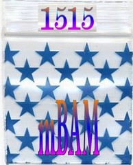 200 GREEN BLUE PINK STARS LOT Apple Zip Baggies Silver Metallic 2020 2010+
