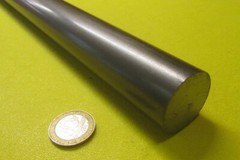 4140 Alloy Steel CF Rod, 1 1/4″ Diameter +/-.007″ x 3 Ft Length
