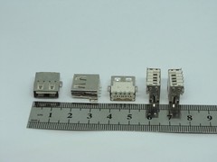 5 Pcs Pack Lot Bulk USB Jack Socket AF 4P SMT SMD Female Type A Port Connector
