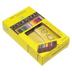Tombow CR-NQ36C Colored Pencils 36 Colors Roll Case Set Professional Art Japan