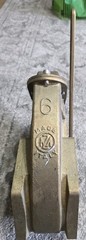 6″ MZ Brass Lever Valve (Flange x NPT)Quality Made ITALY