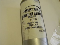 Hertel Taper Shank Drill Bit 1-29/64" 4MT 118º HSS Standard 89323588