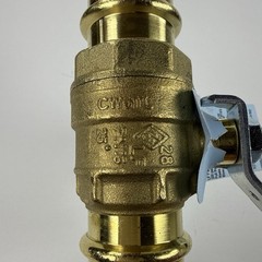 FNWX432G Full Port Forged Brass Ball Valve 1″ – LOT OF 2
